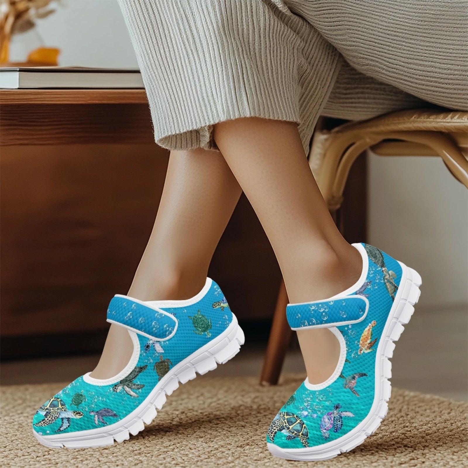 Turtle - Mary Jane Shoes