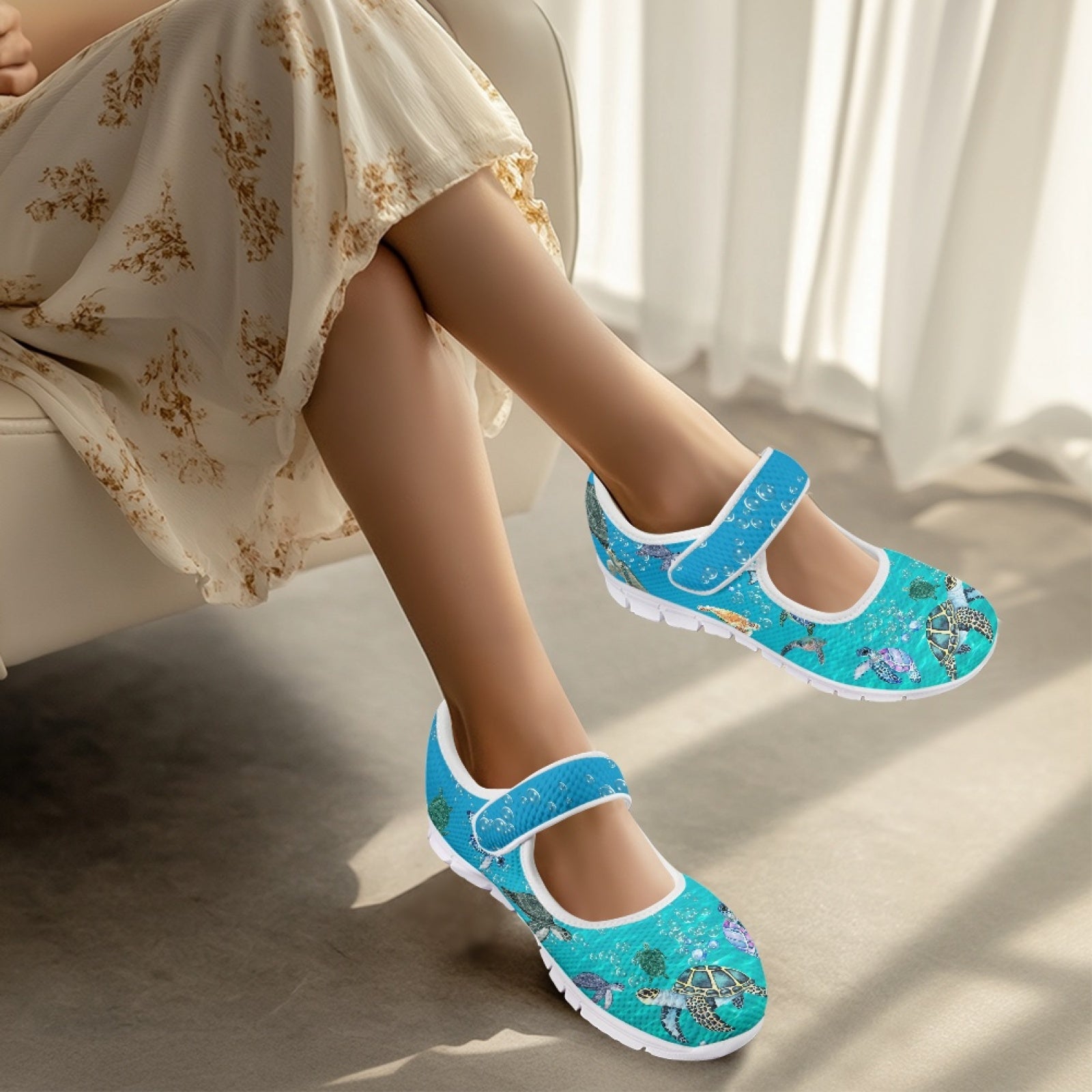 Turtle - Mary Jane Shoes