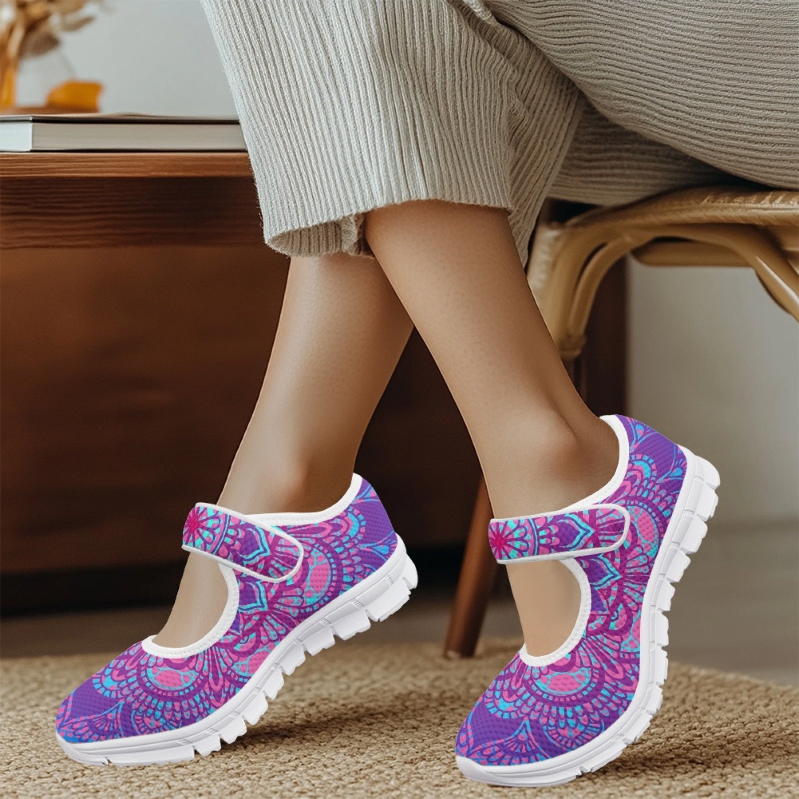 Mandala - Mary Jane Shoes
