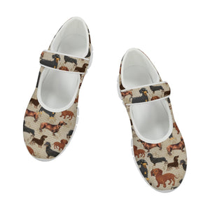 Dachshund - Mary Jane Shoes