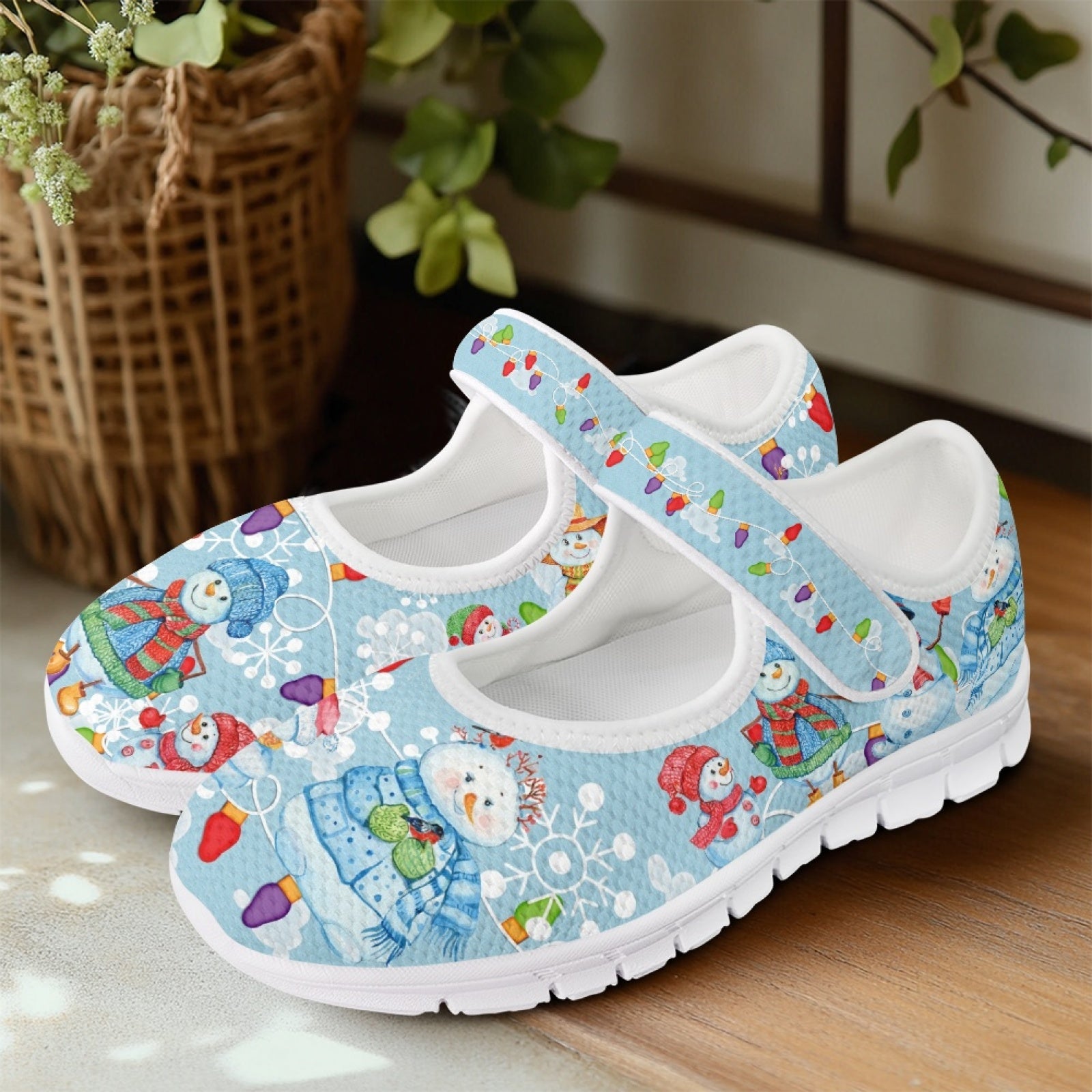 Snowmen - Mary Jane Shoes