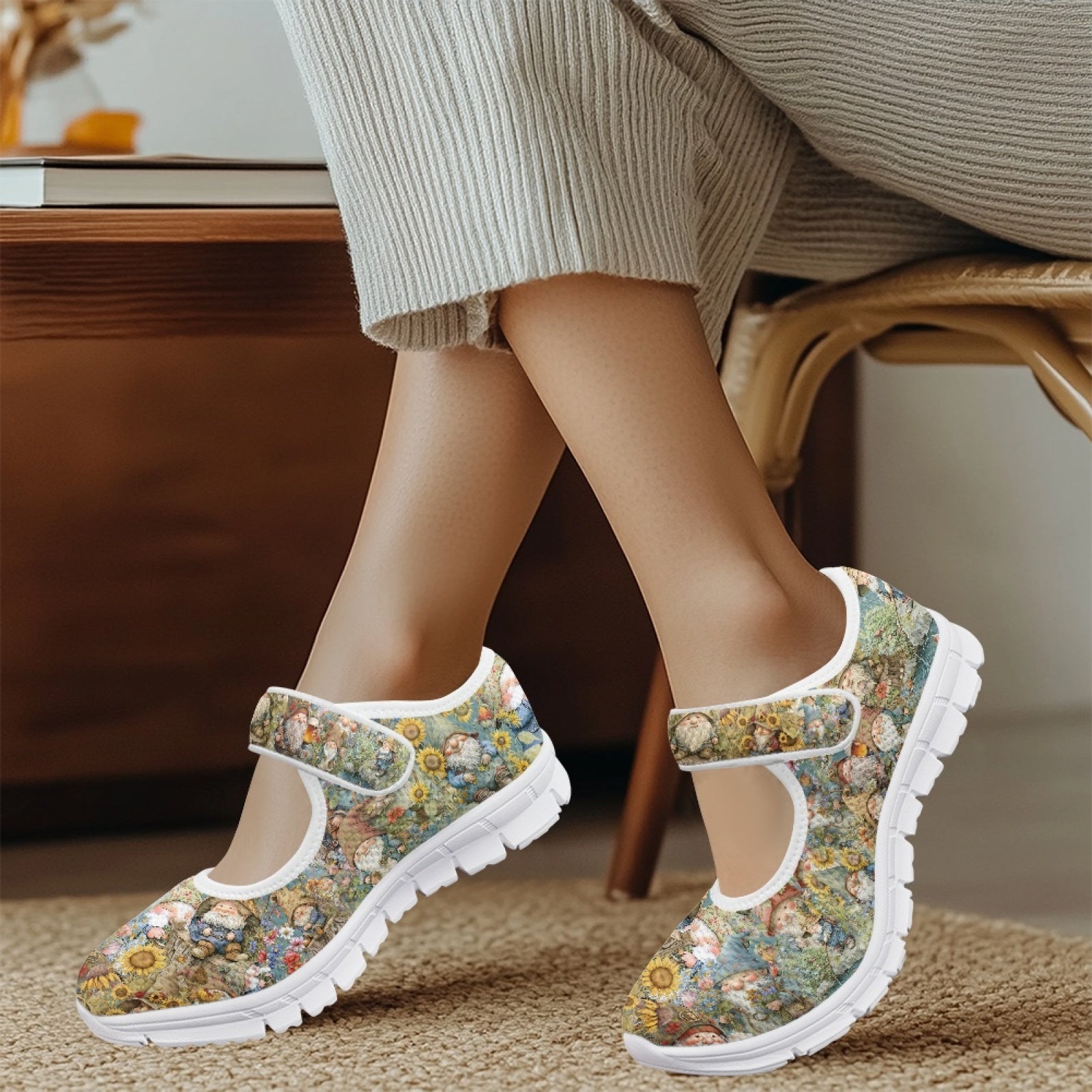Gnomes - Mary Jane Shoes
