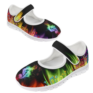 Musical Flames - Mary Jane Shoes