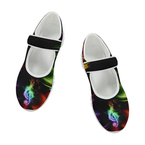 Musical Flames - Mary Jane Shoes
