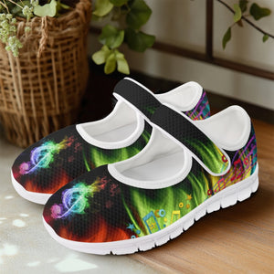 Musical Flames - Mary Jane Shoes