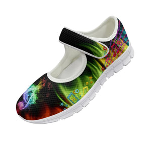 Musical Flames - Mary Jane Shoes