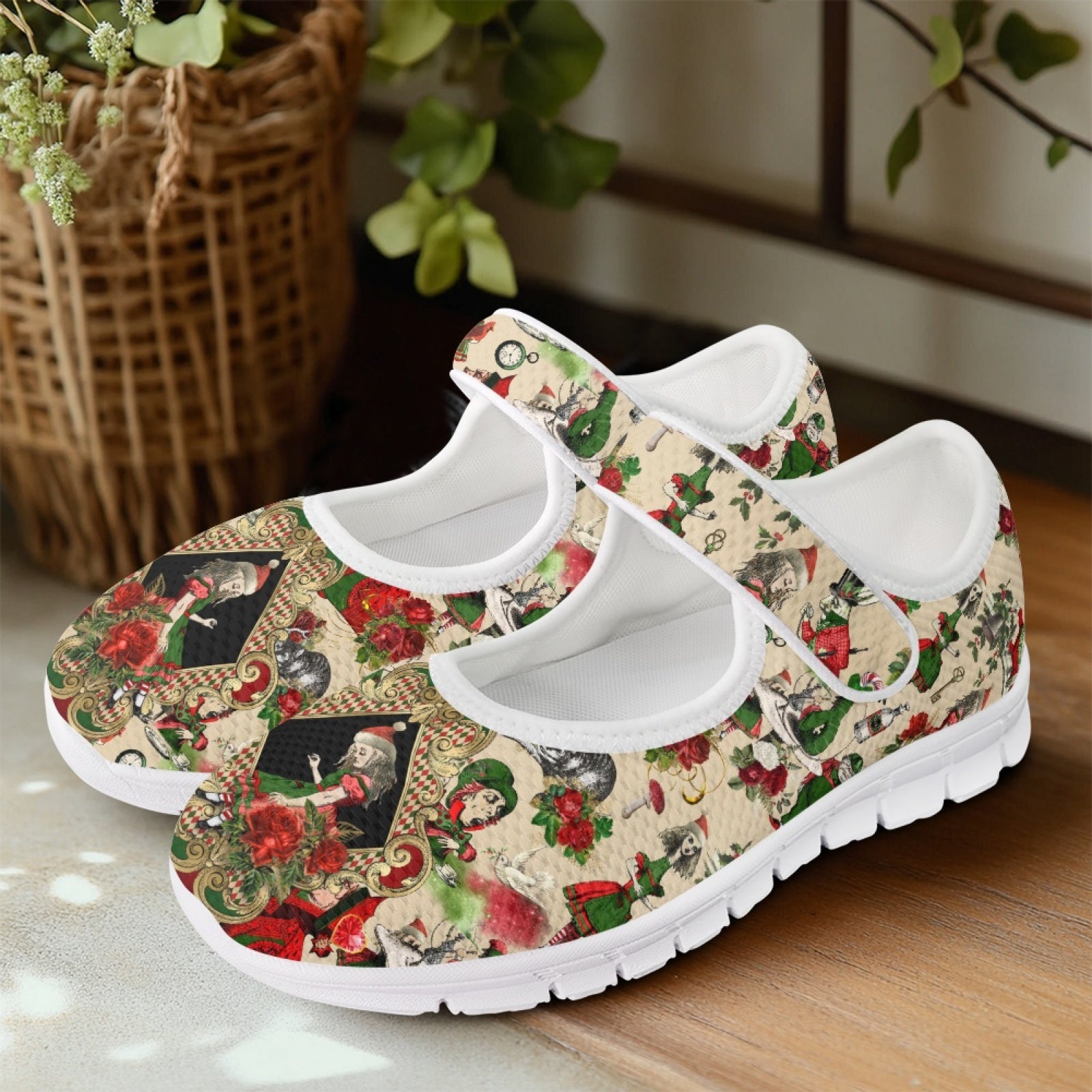 Xmas Alice - Mary Jane Shoes
