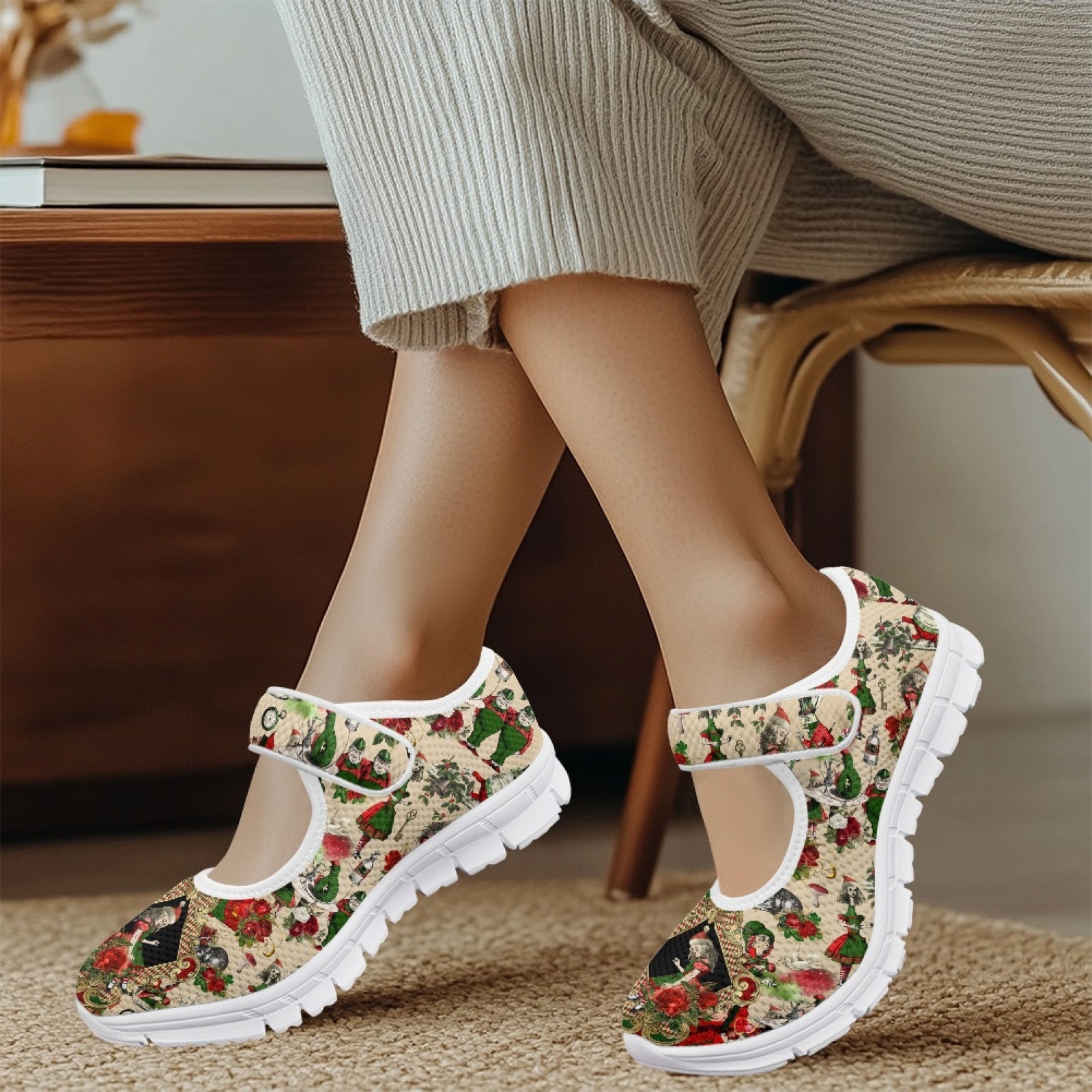 Xmas Alice - Mary Jane Shoes