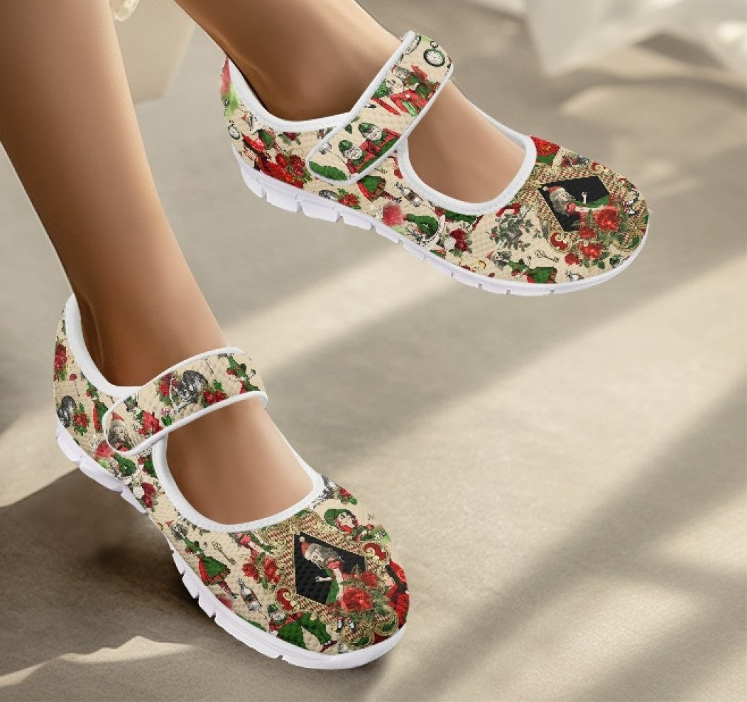 Xmas Alice - Mary Jane Shoes