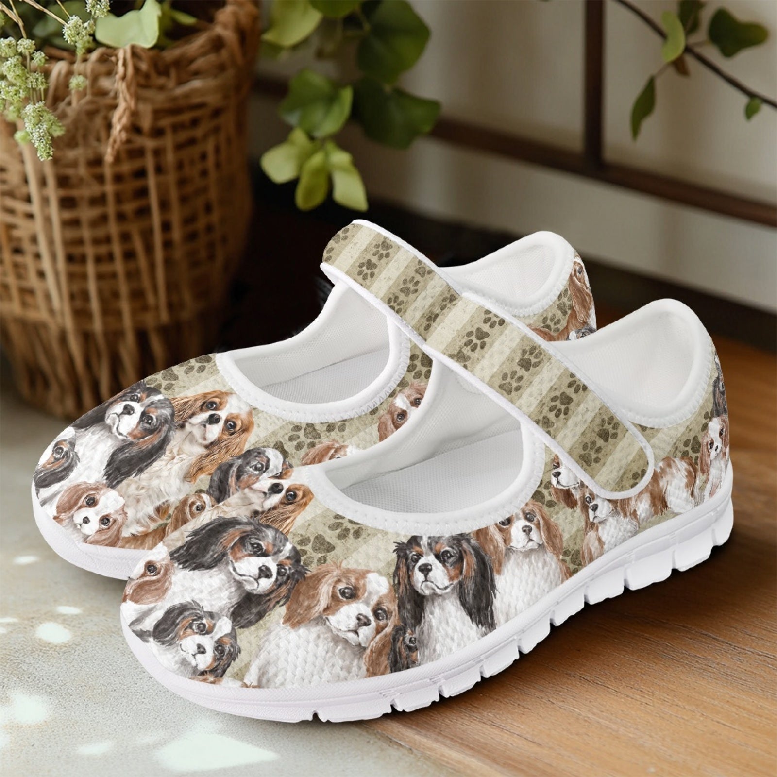 King Charles Cavalier - Mary Jane Shoes