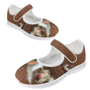 Feathers - Mary Jane Shoes