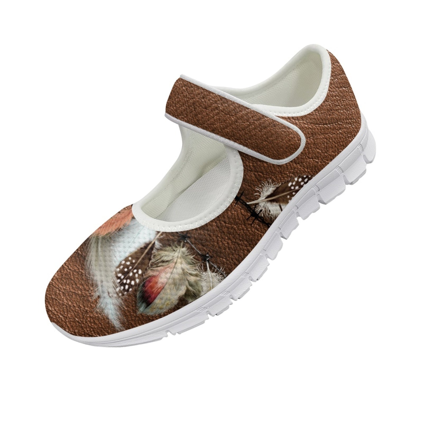 Feathers - Mary Jane Shoes