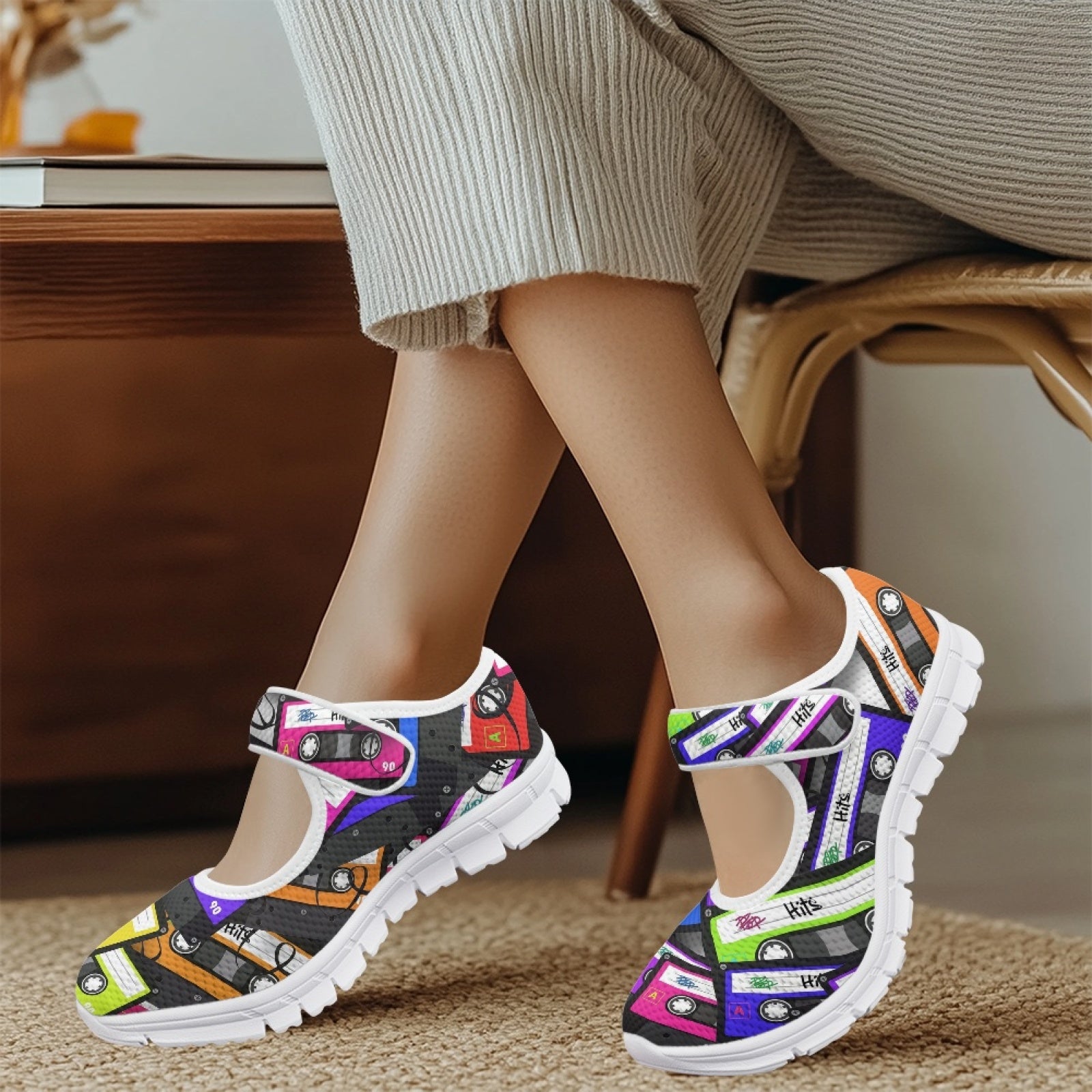 Cassette - Mary Jane Shoes