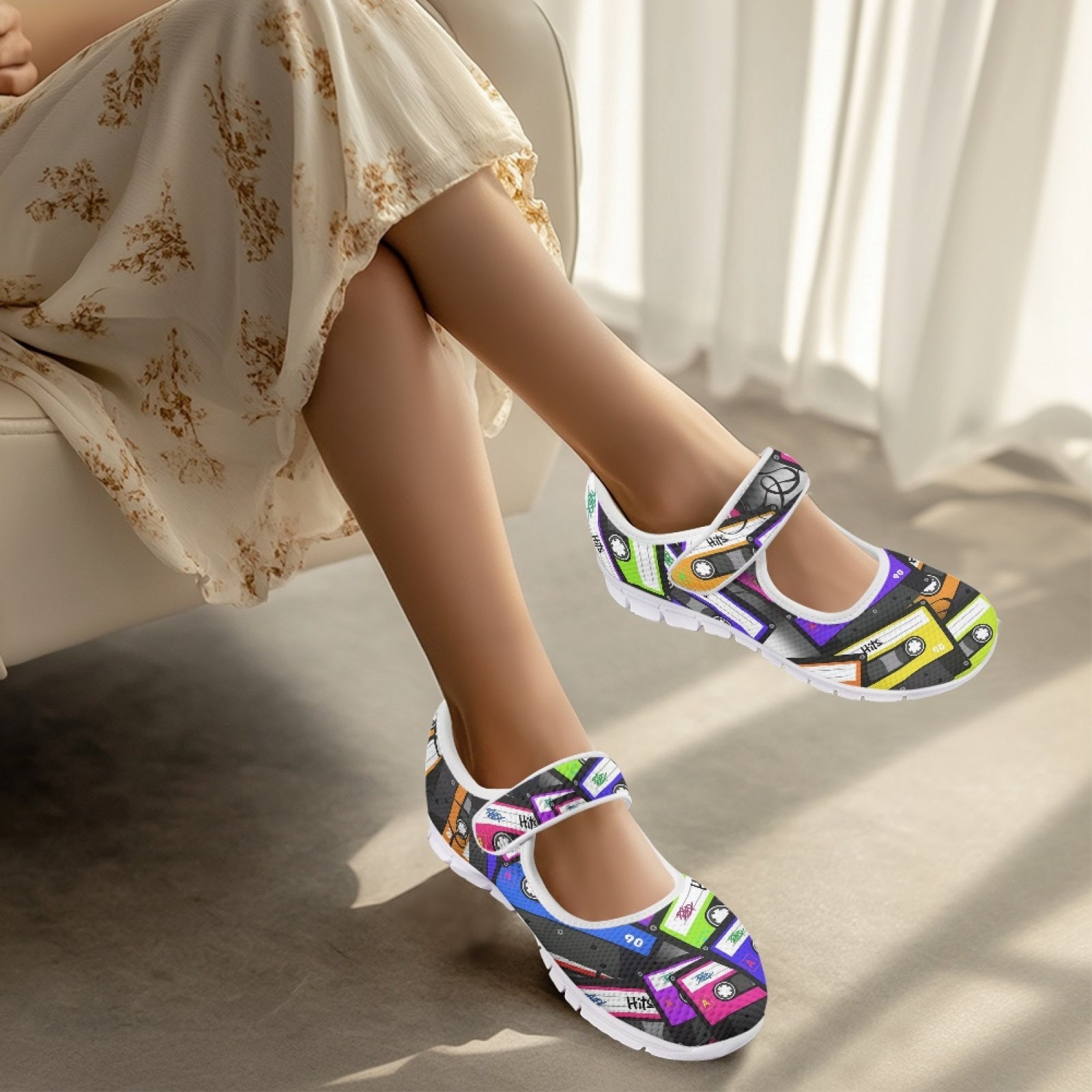 Cassette - Mary Jane Shoes