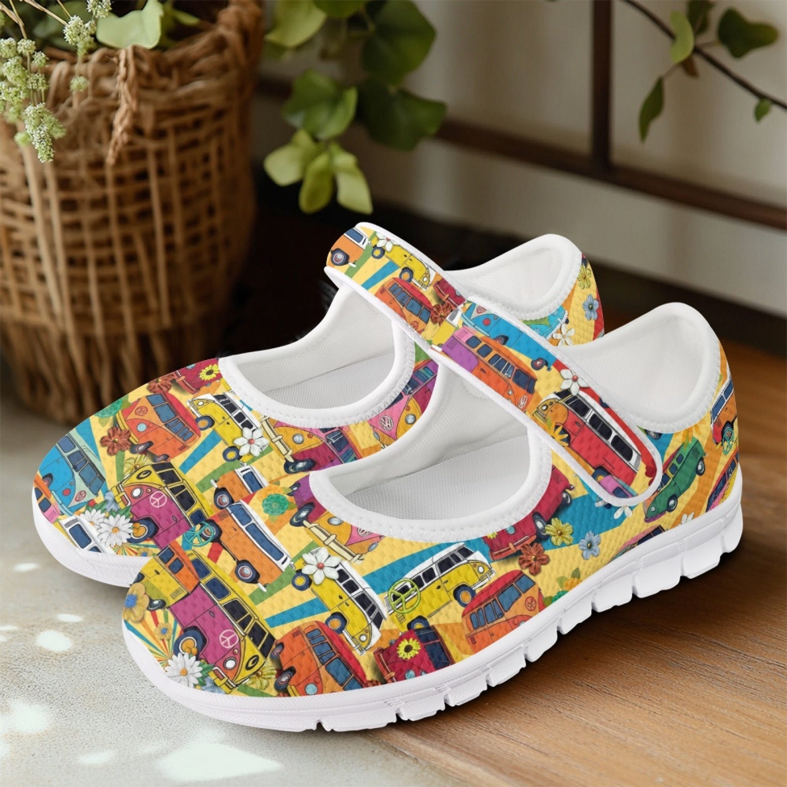 Hippie Van - Mary Jane Shoes