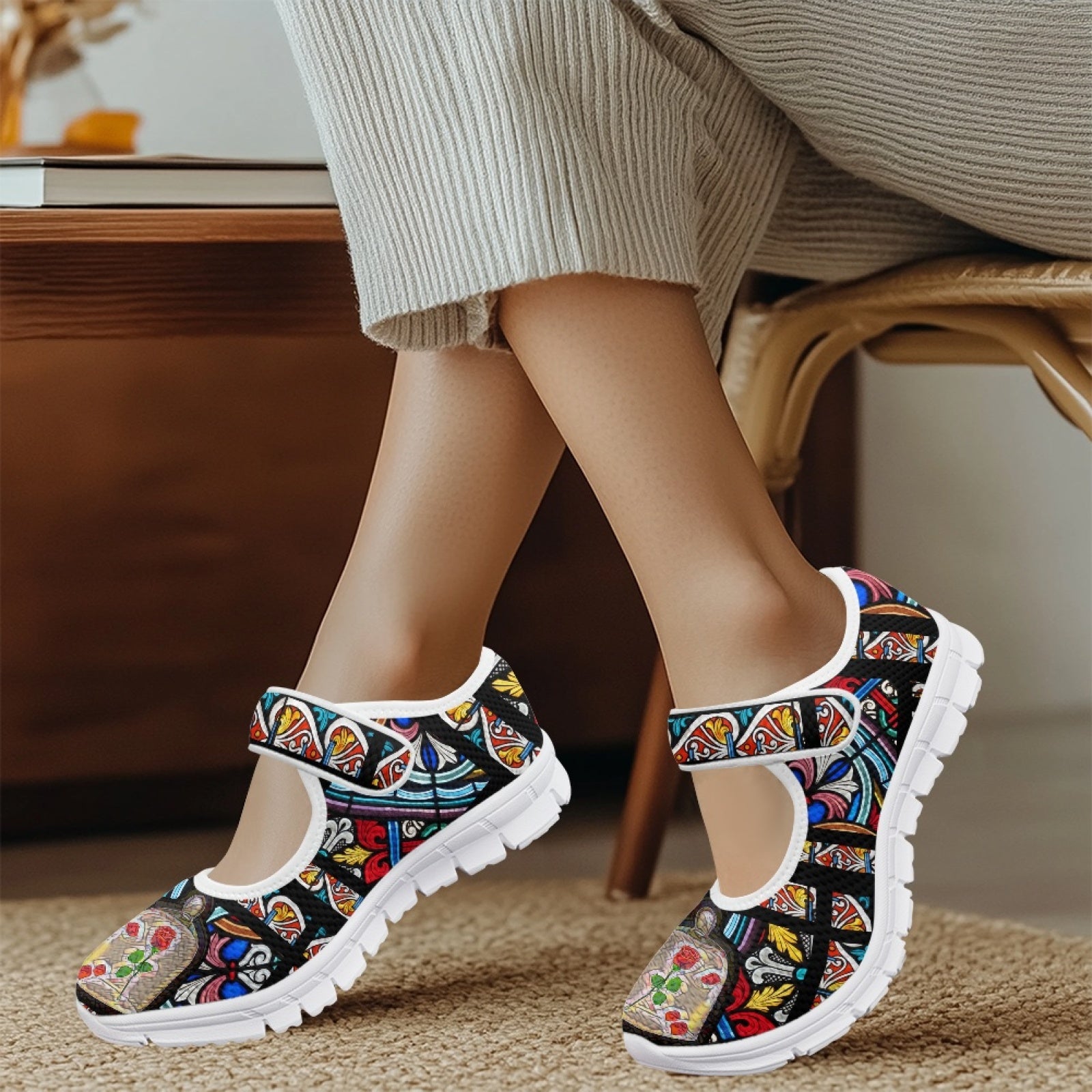 Stained Glass - Mary Jane Shoes
