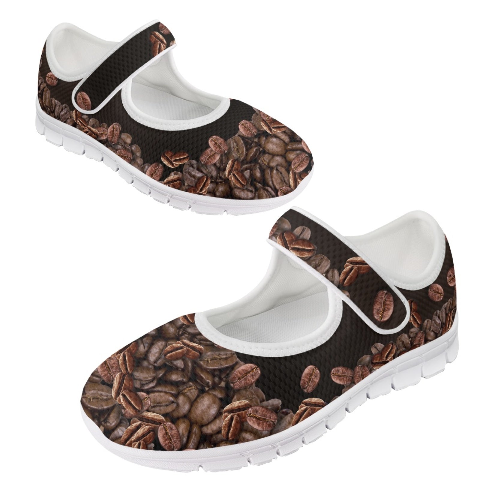 Coffee Beans  - Mary Jane Shoes