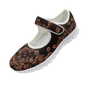Coffee Beans  - Mary Jane Shoes