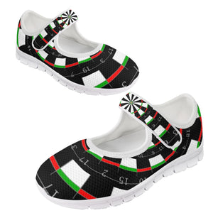 Dart Board - Mary Jane Shoes