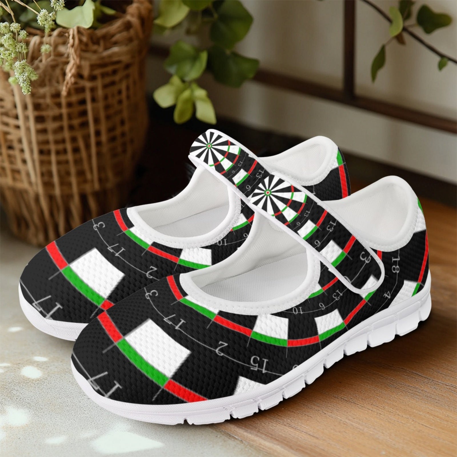 Dart Board - Mary Jane Shoes