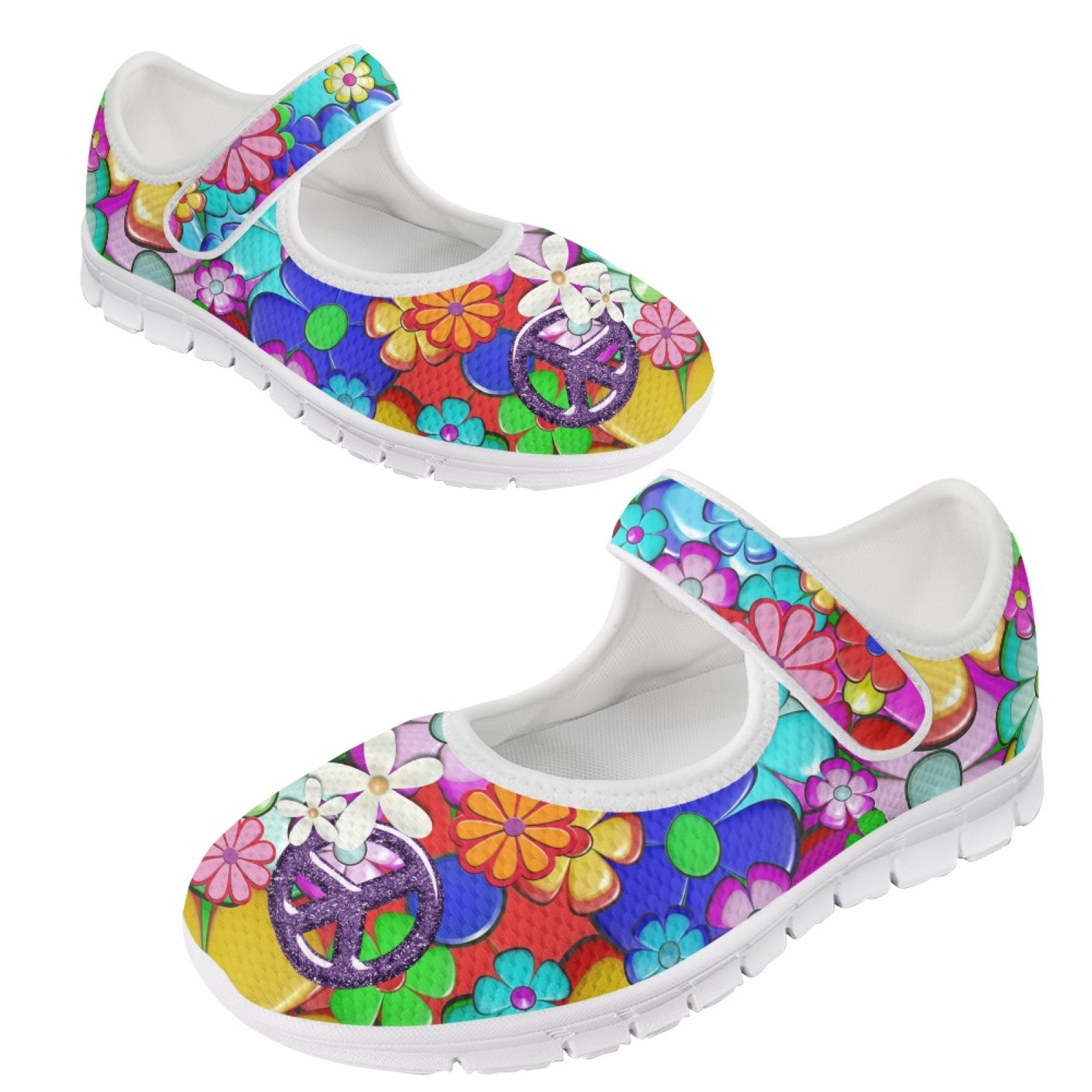 Flower Power - Mary Jane Shoes