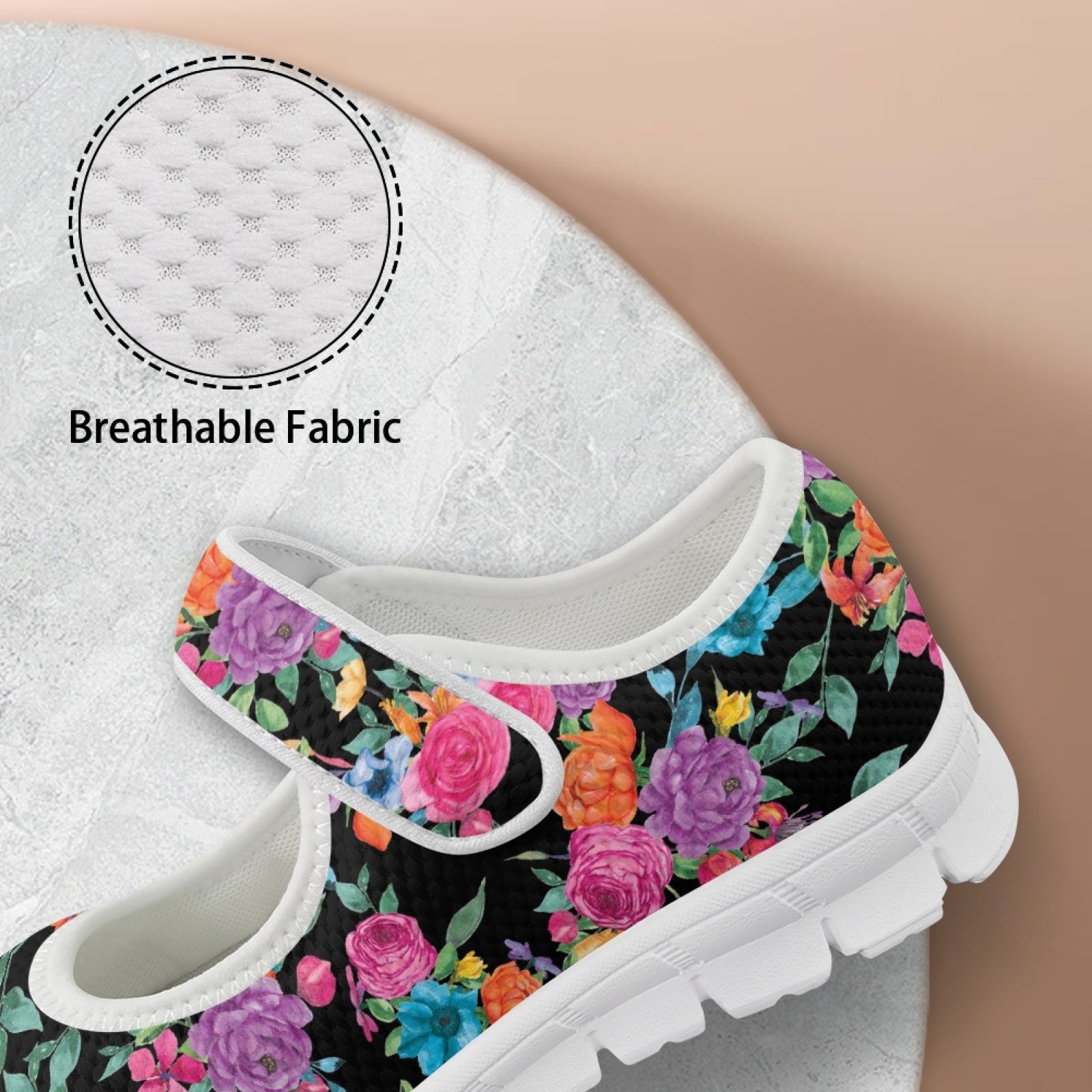 Bright Floral - Mary Jane Shoes