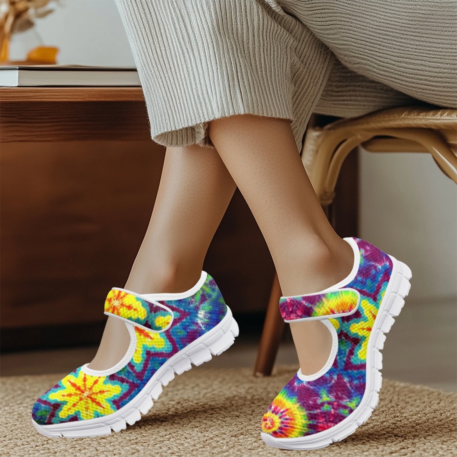 Tie Dye - Mary Jane Shoes