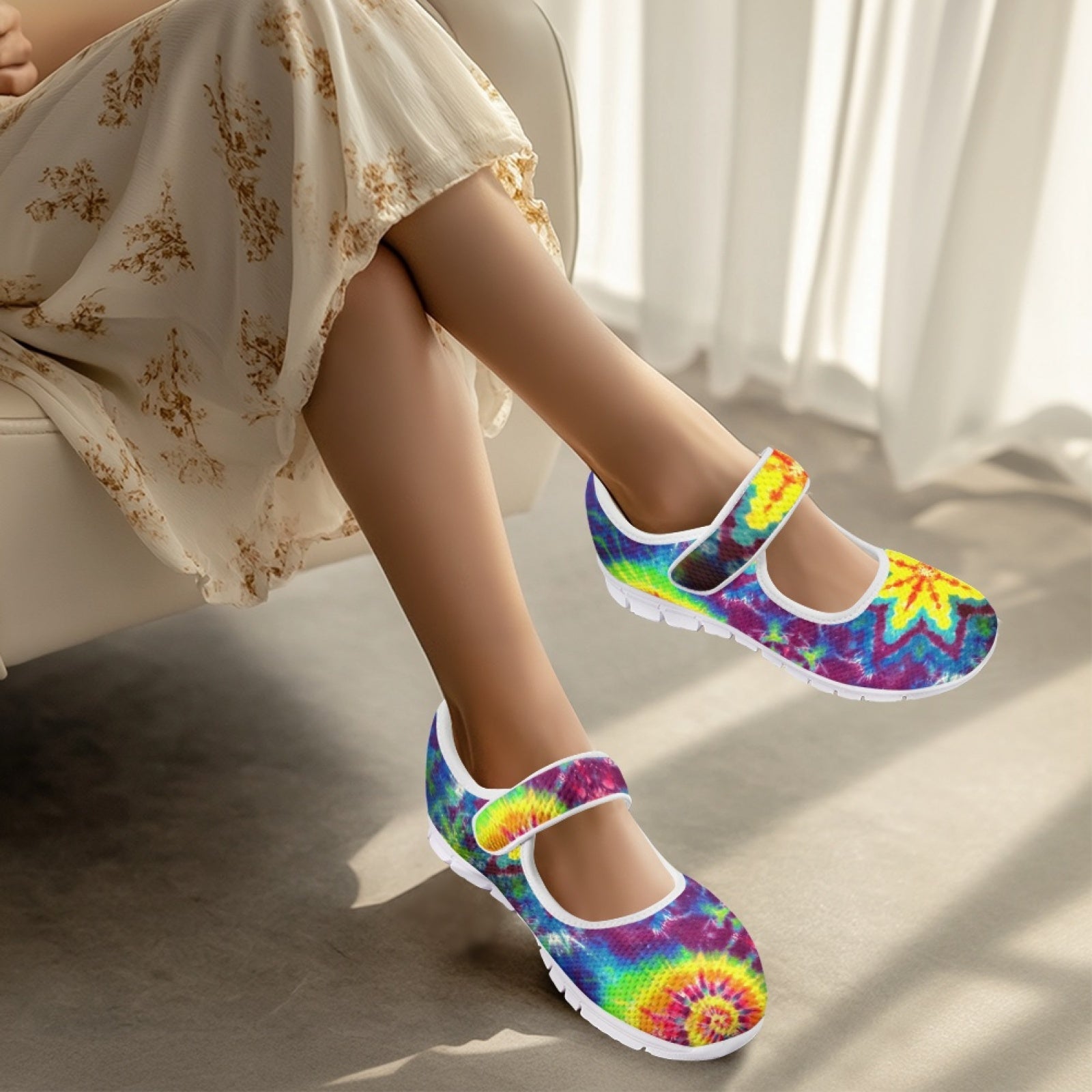 Tie Dye - Mary Jane Shoes
