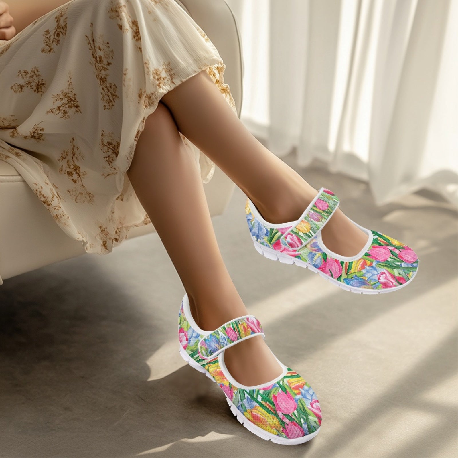 Tulips - Mary Jane Shoes