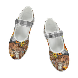 Cowgirl Western - Mary Jane Shoes