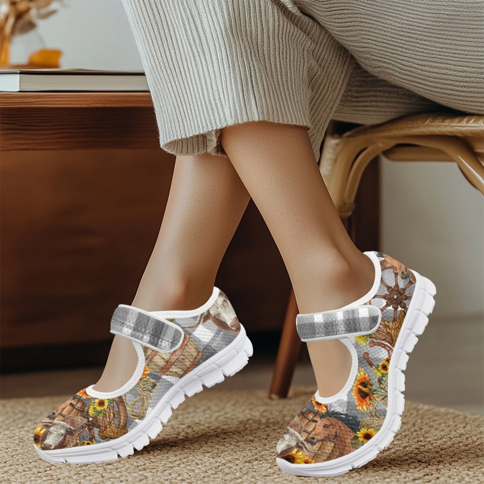 Cowgirl Western - Mary Jane Shoes