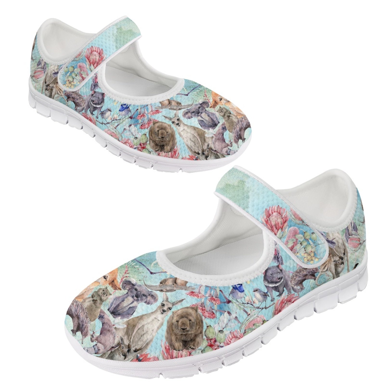 Aussie Animals - Mary Jane Shoes