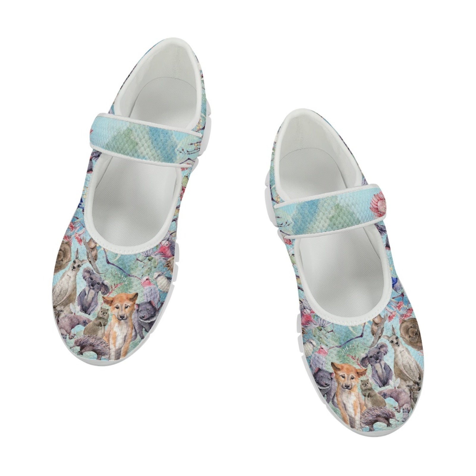 Aussie Animals - Mary Jane Shoes