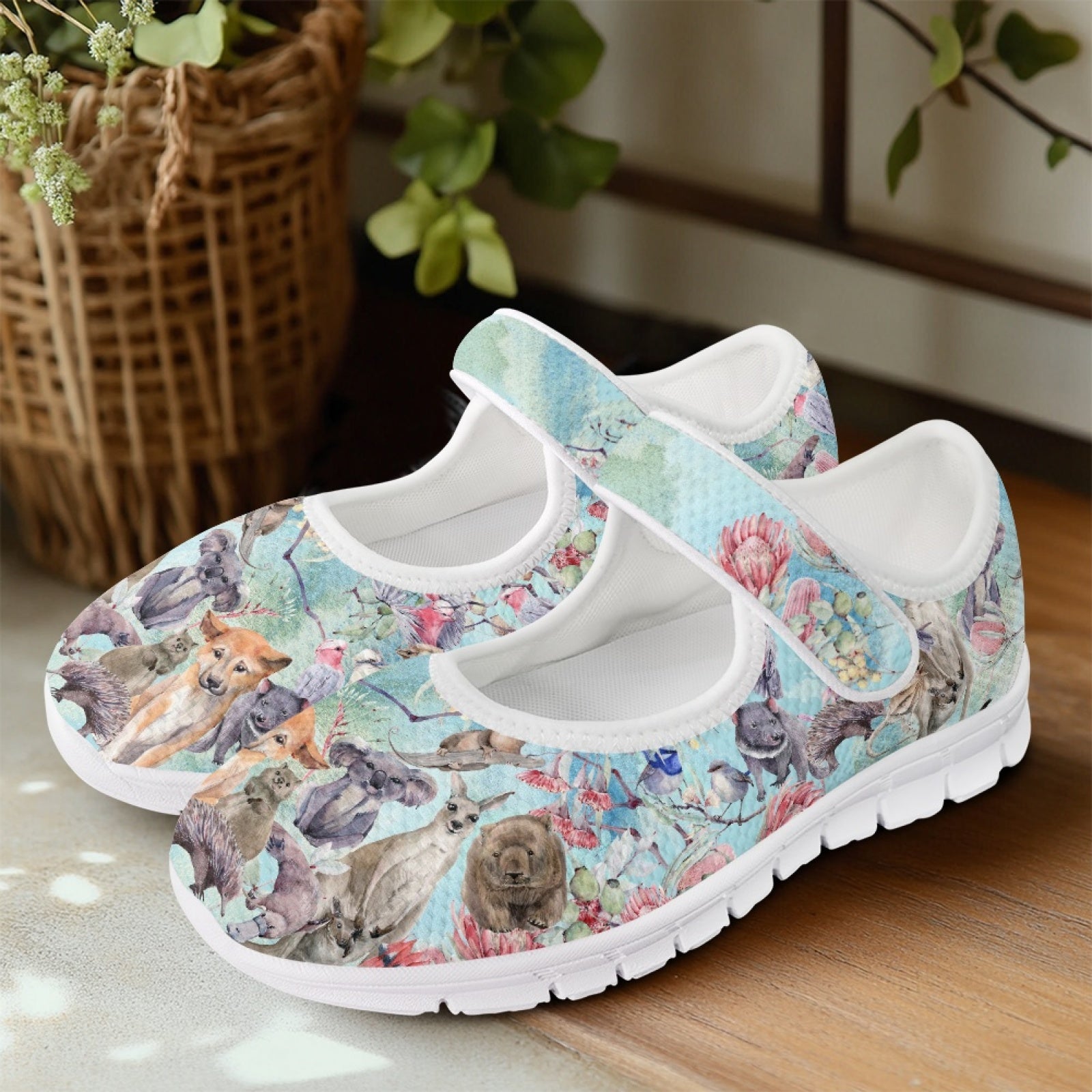 Aussie Animals - Mary Jane Shoes
