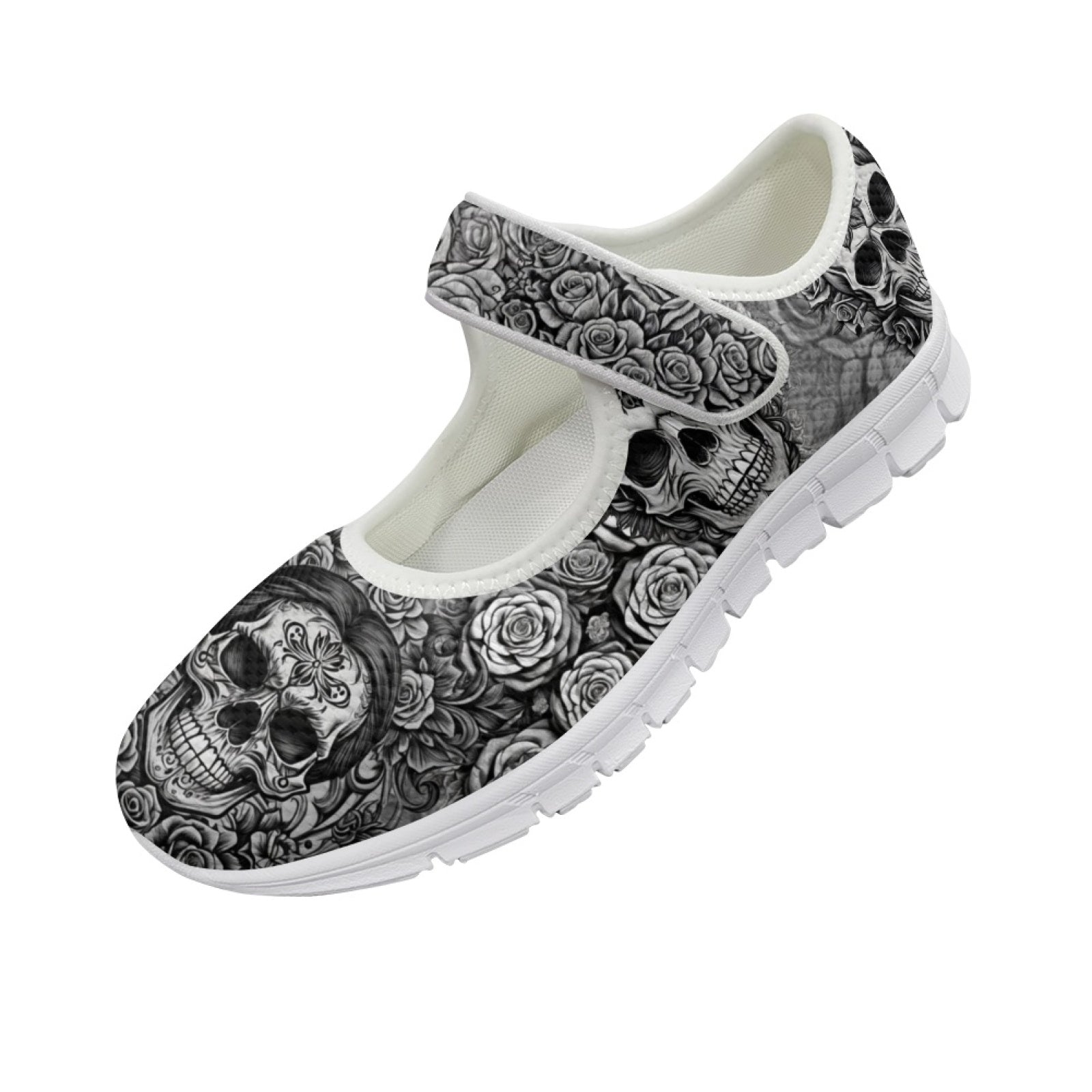 Skulls & Roses - Mary Jane Shoes