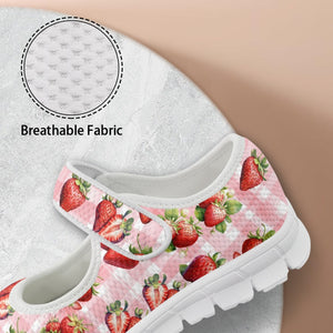 Strawberries - Mary Jane Shoes