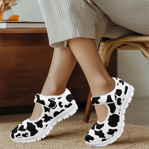Cow - Mary Jane Shoes