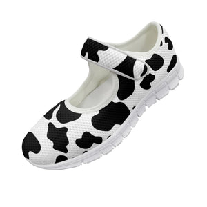 Cow - Mary Jane Shoes
