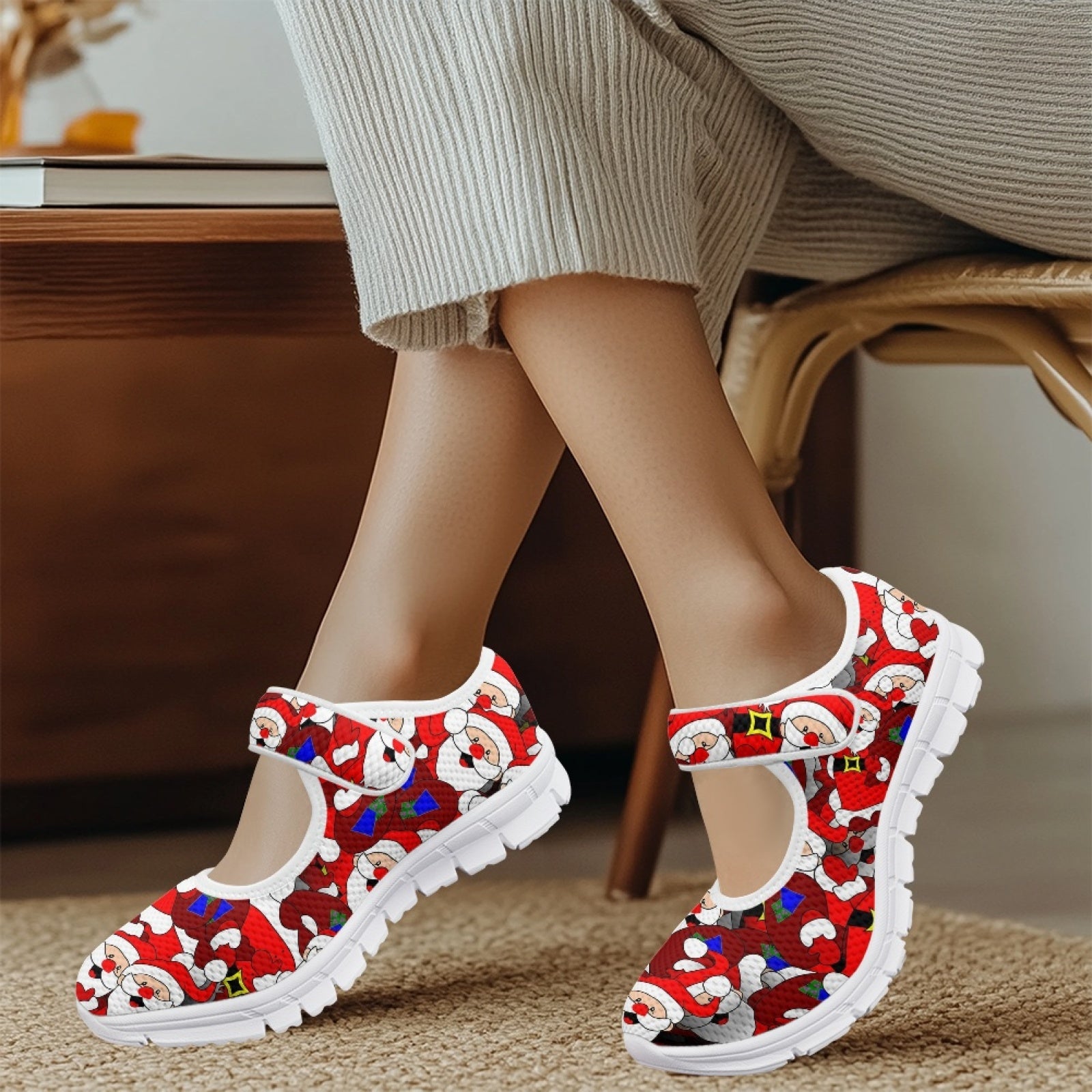 Santa - Mary Jane Shoes
