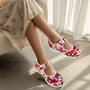 Santa - Mary Jane Shoes