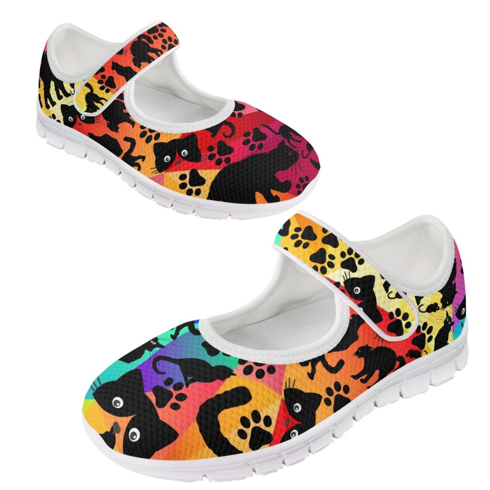 Black Cat Bright - Mary Jane Shoes