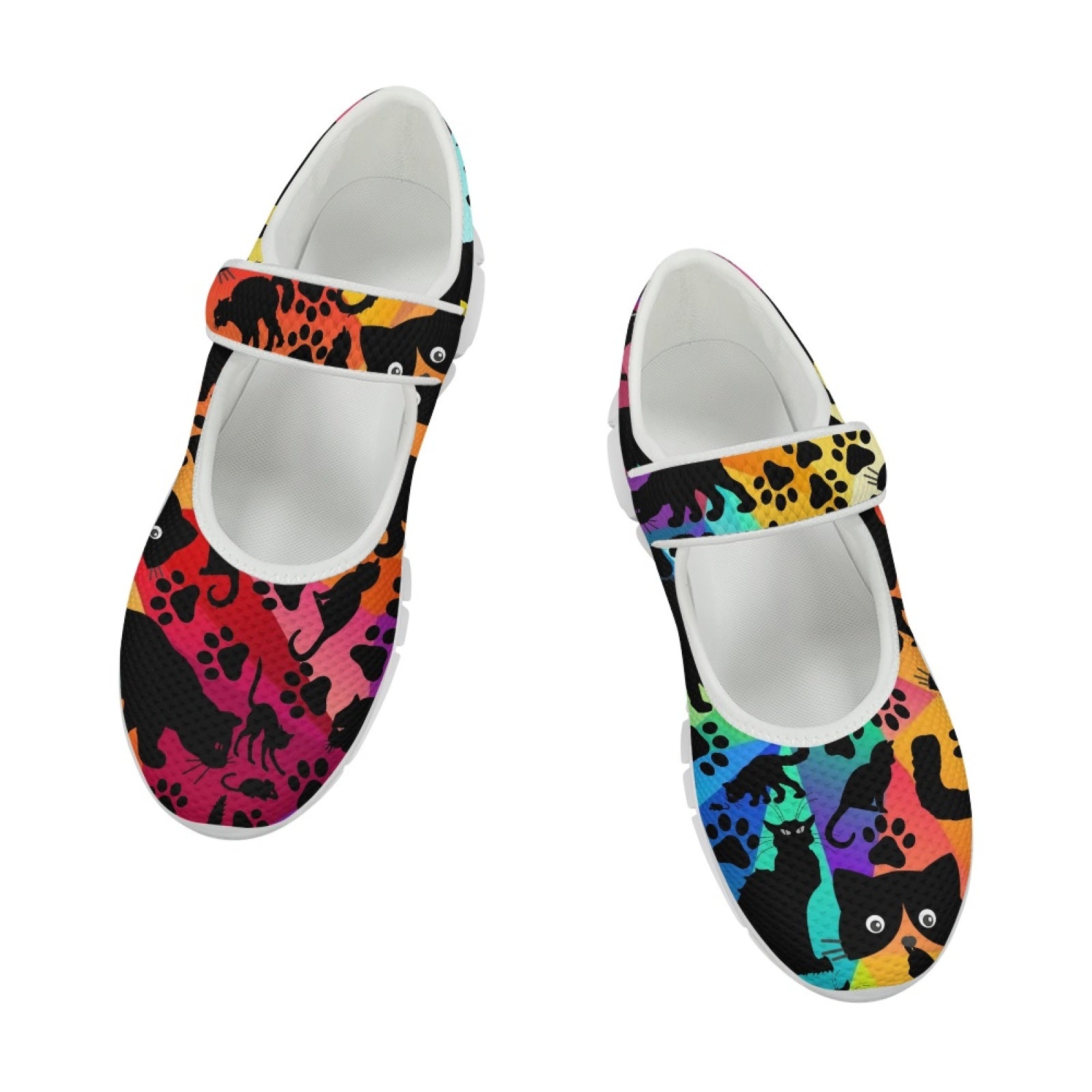 Black Cat Bright - Mary Jane Shoes
