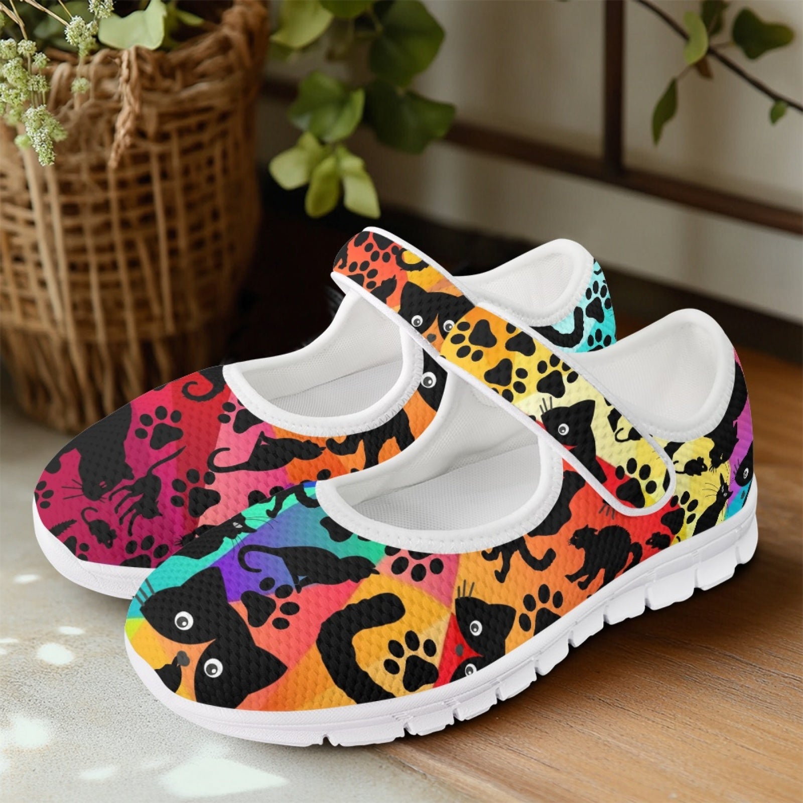 Black Cat Bright - Mary Jane Shoes
