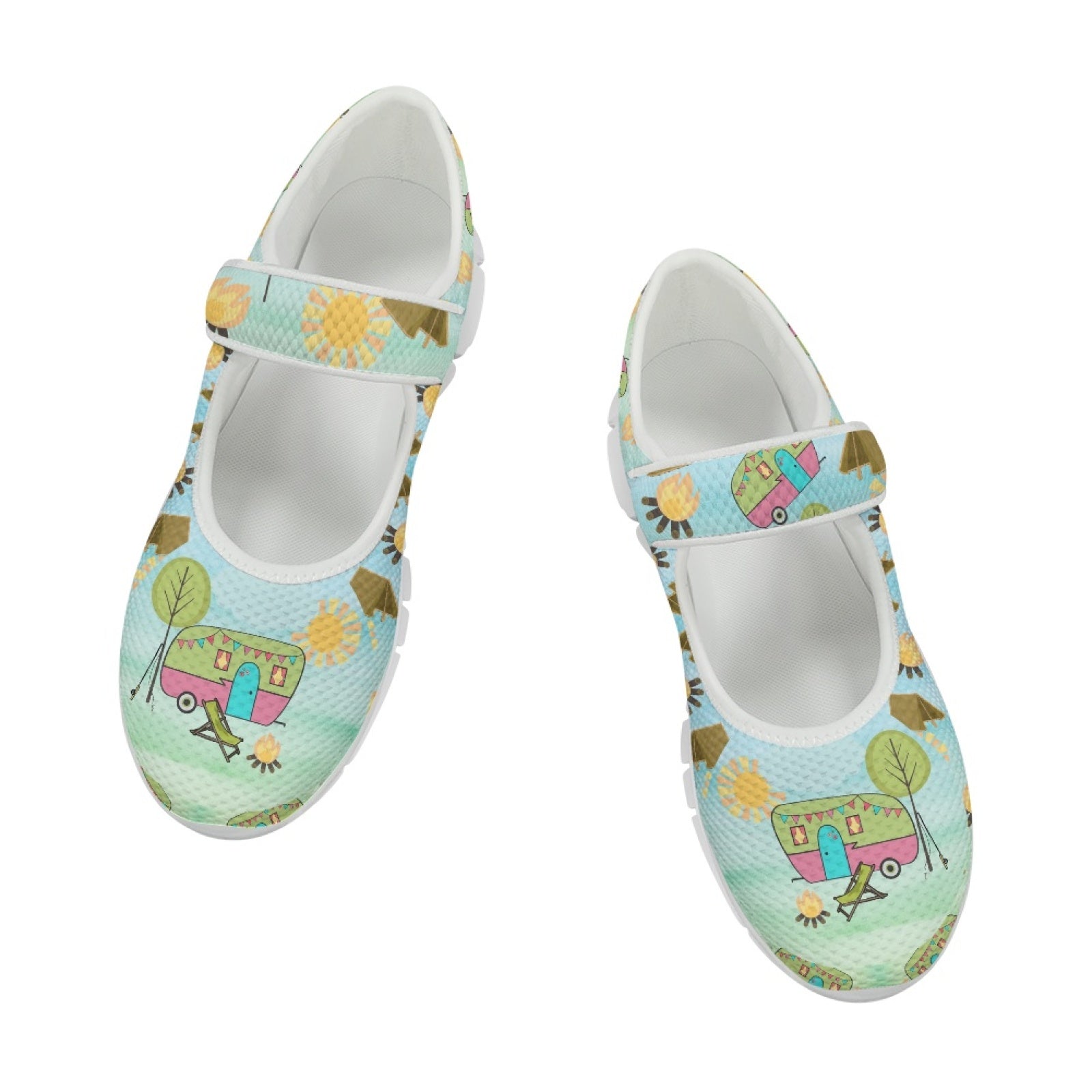 Happy Camper - Mary Jane Shoes