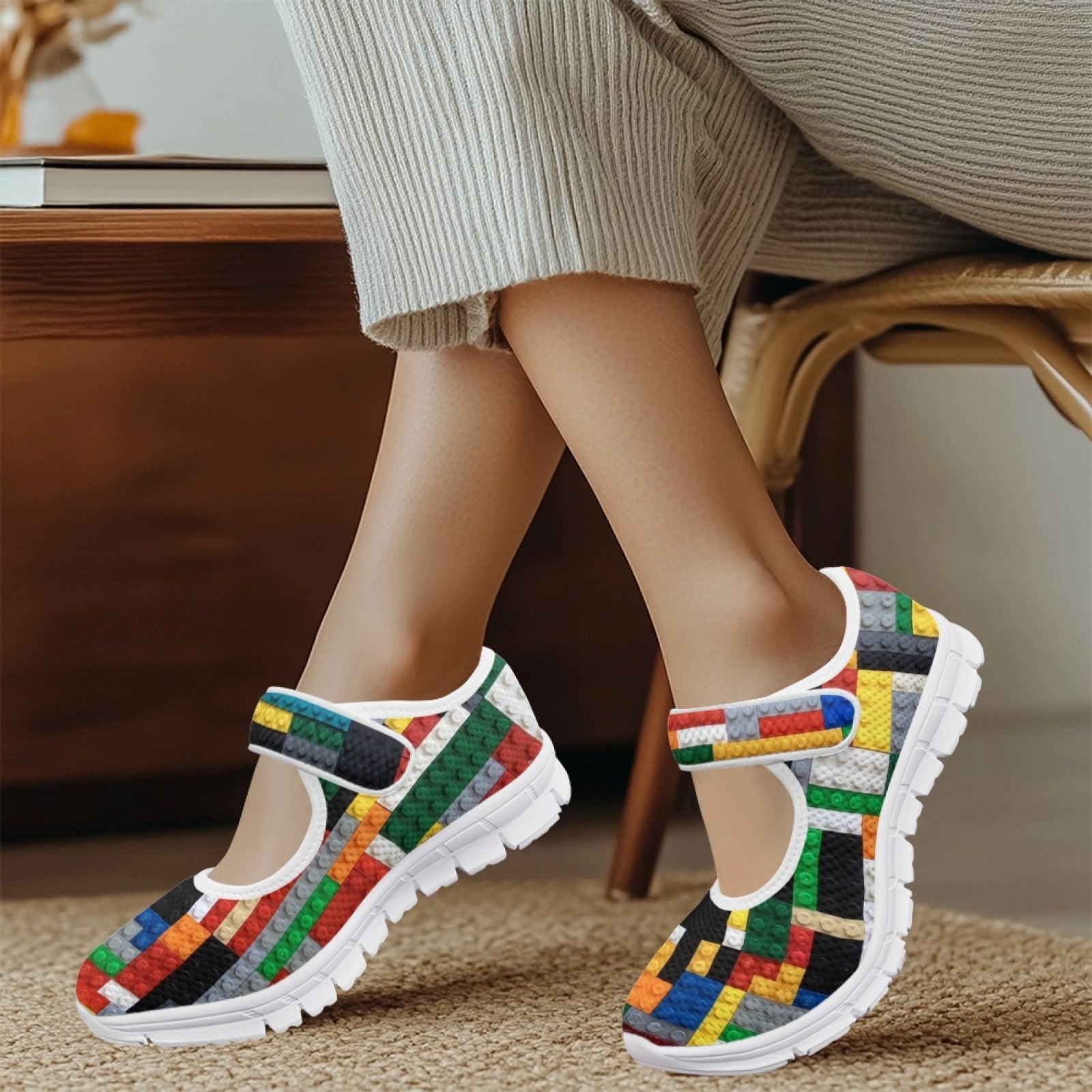 Building Blocks - Mary Jane Shoes