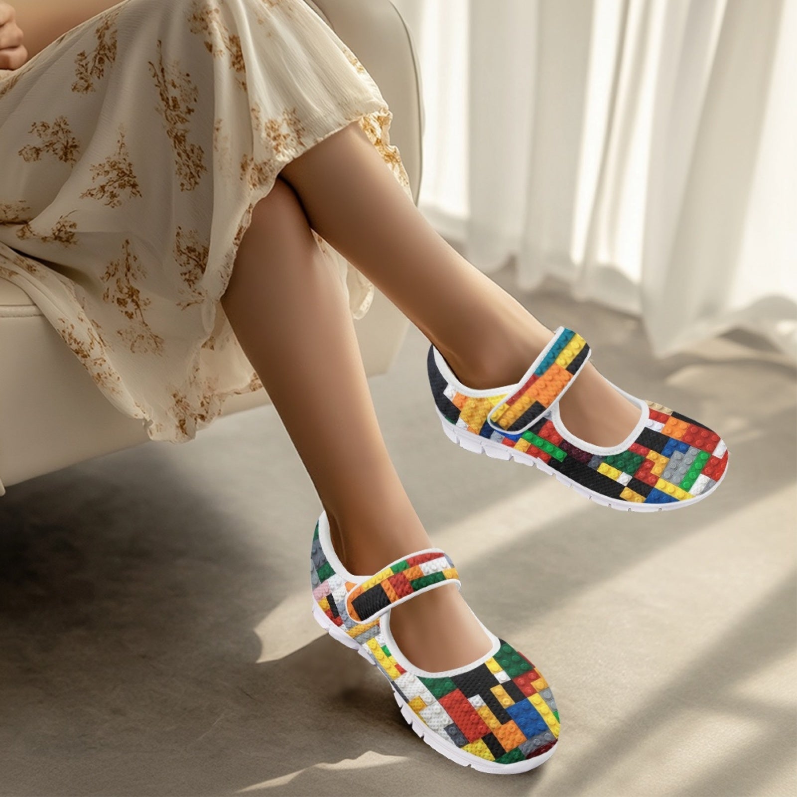Building Blocks - Mary Jane Shoes