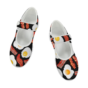 Bacon and Eggs - Mary Jane Shoes