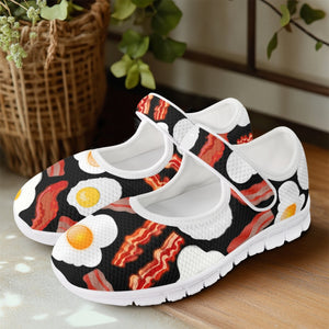 Bacon and Eggs - Mary Jane Shoes