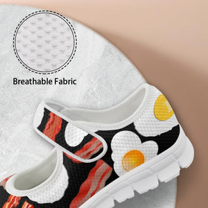 Bacon and Eggs - Mary Jane Shoes