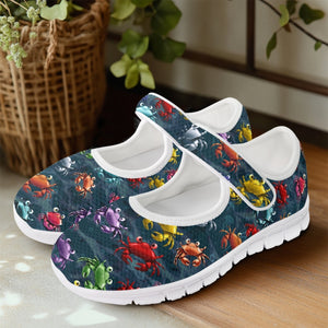 Crab Bright - Mary Jane Shoes